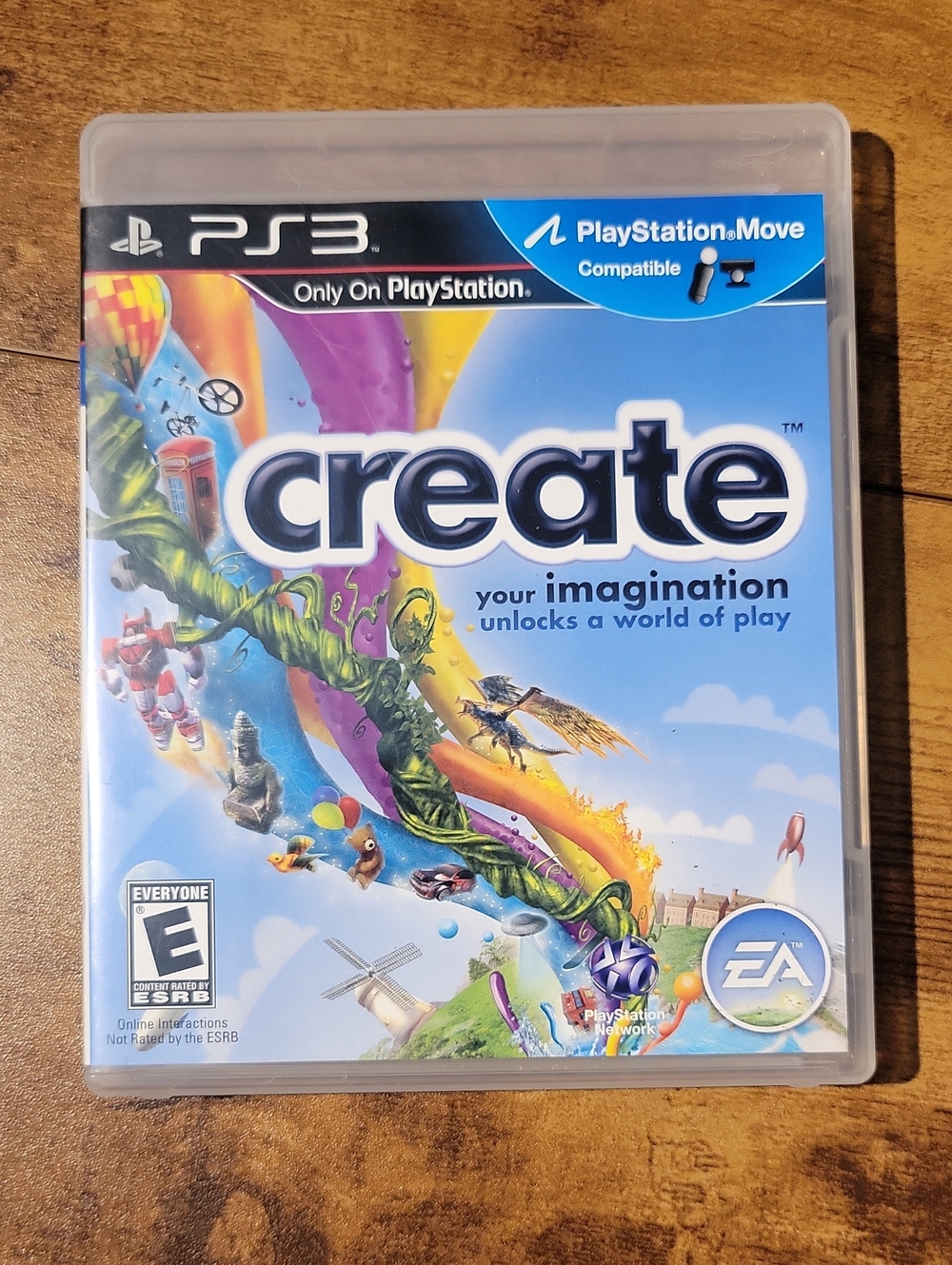 Create (PS3) Video Game - Blue Case by